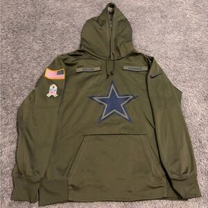Dallas Cowboys NFL Salute to Service Nike Hoodie